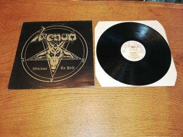 Venom  – Welcome To Hell 1981 Neat Records – NEAT 1002 Italienische Pressung NM/VG